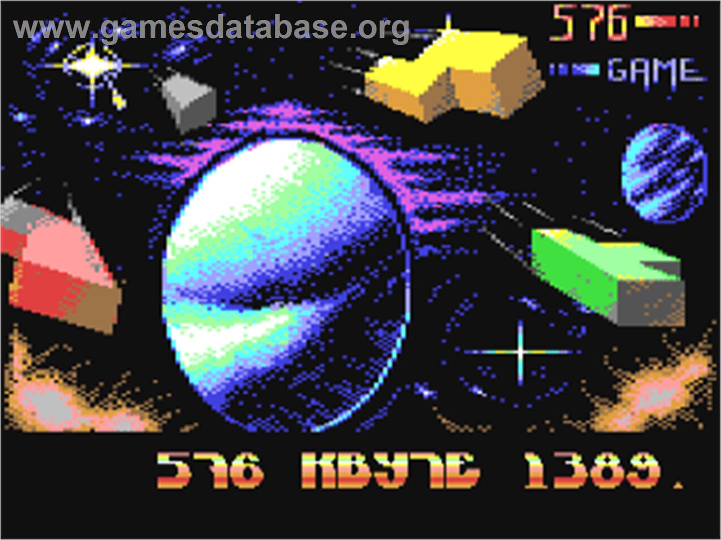Tetris (Xenox Games) - Commodore 64 - Artwork - Title Screen