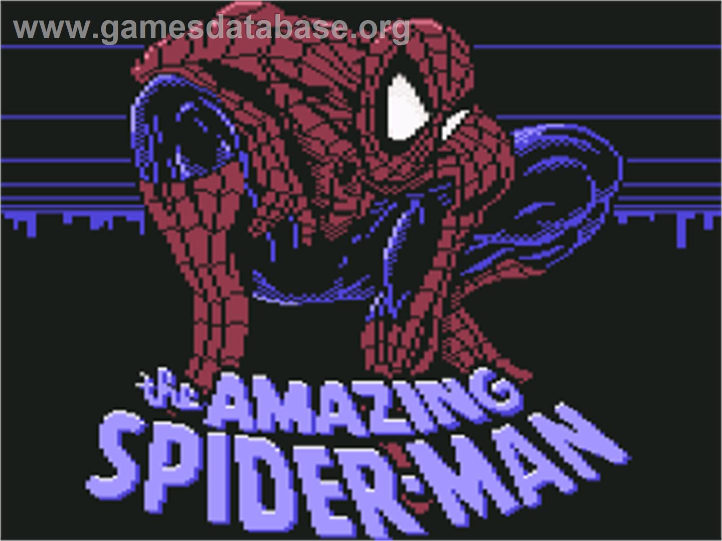 The Amazing Spider-Man - Commodore 64 - Artwork - Title Screen