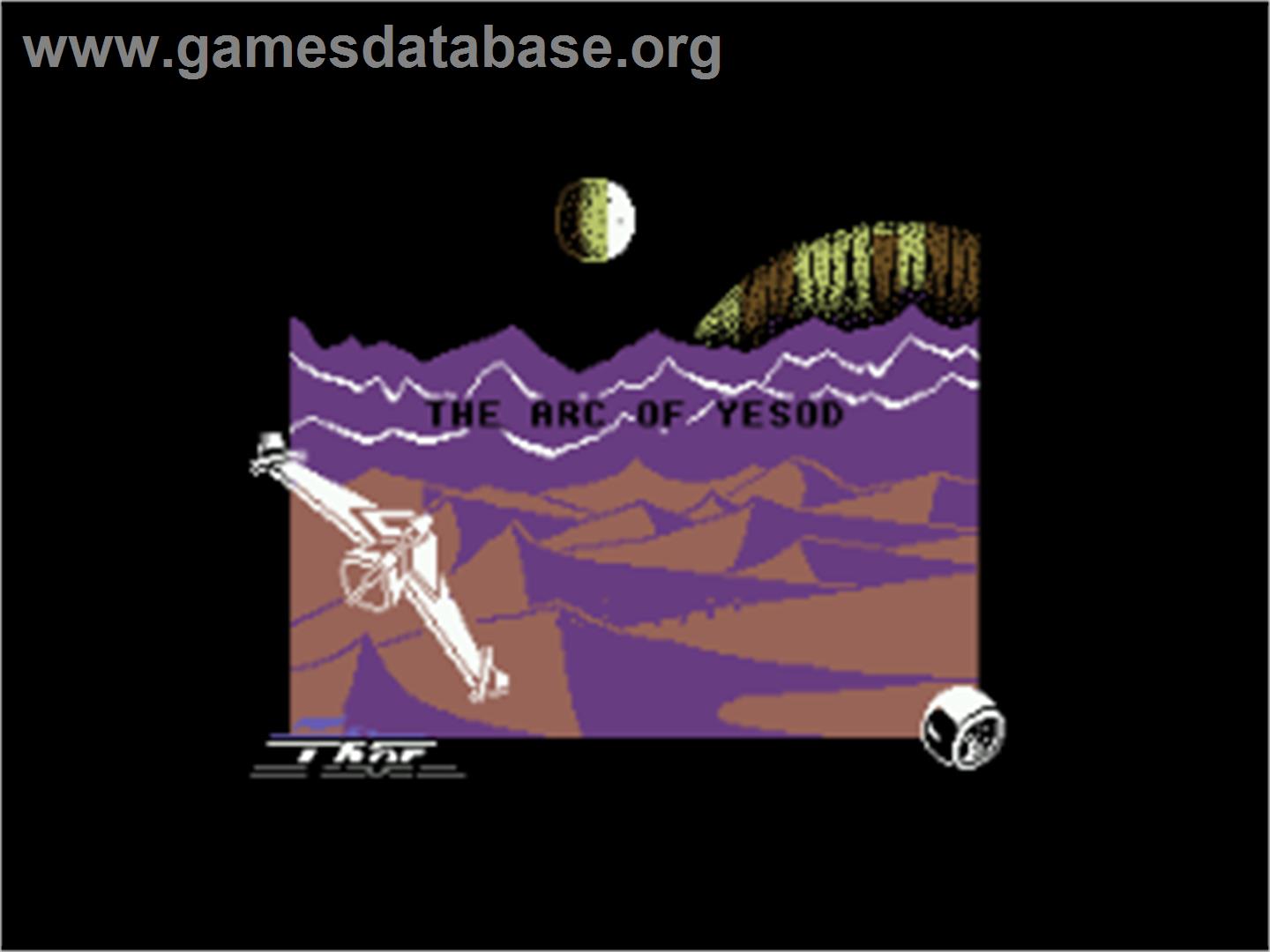 The Arc of Yesod - Commodore 64 - Artwork - Title Screen