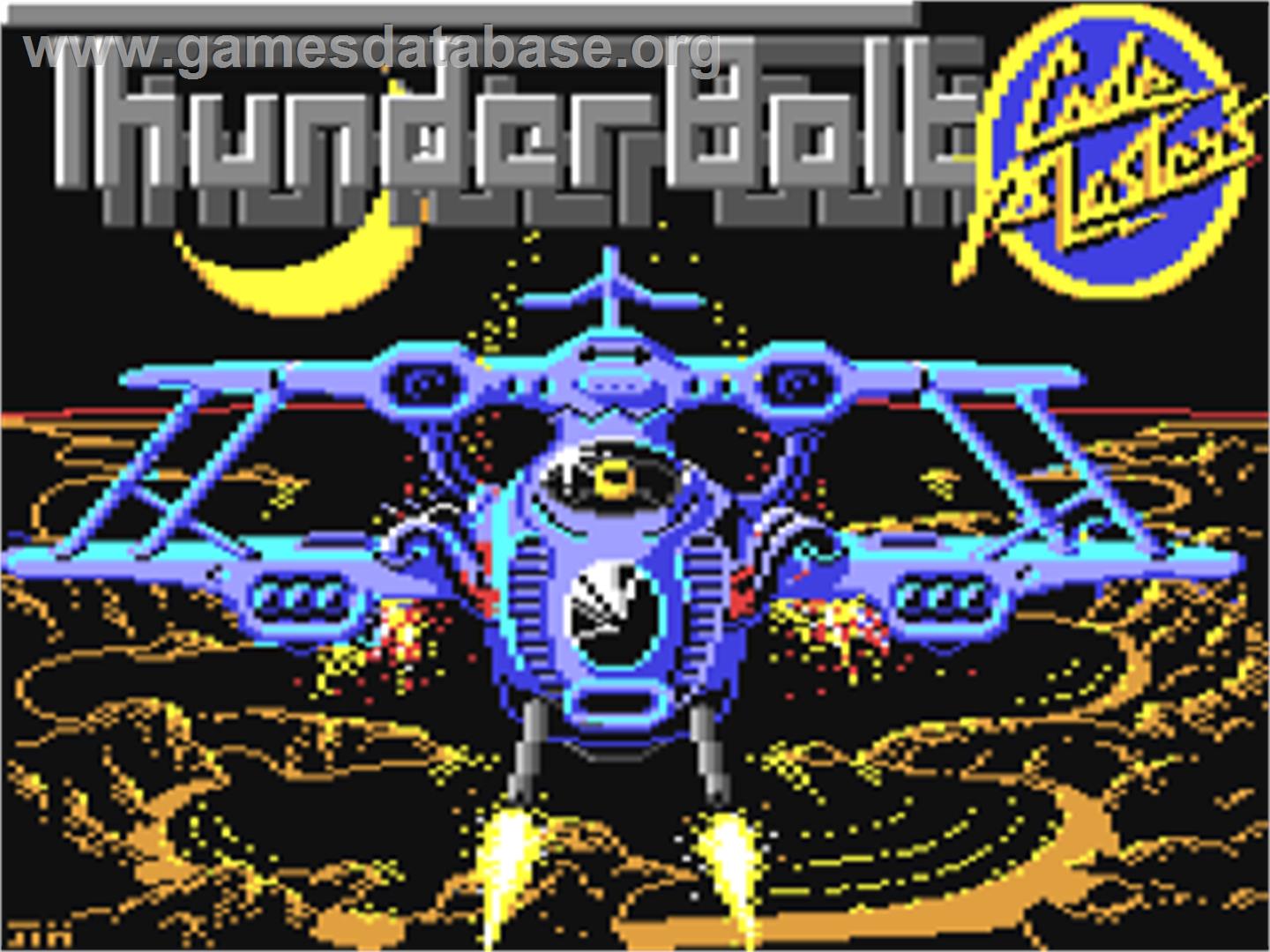 ThunderBolt - Commodore 64 - Artwork - Title Screen