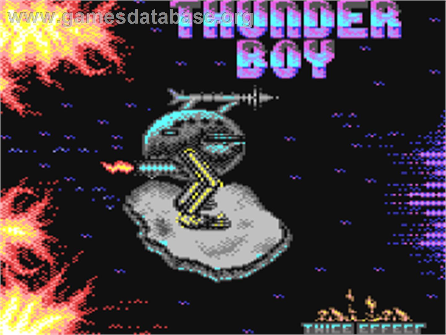 Thunderboy - Commodore 64 - Artwork - Title Screen