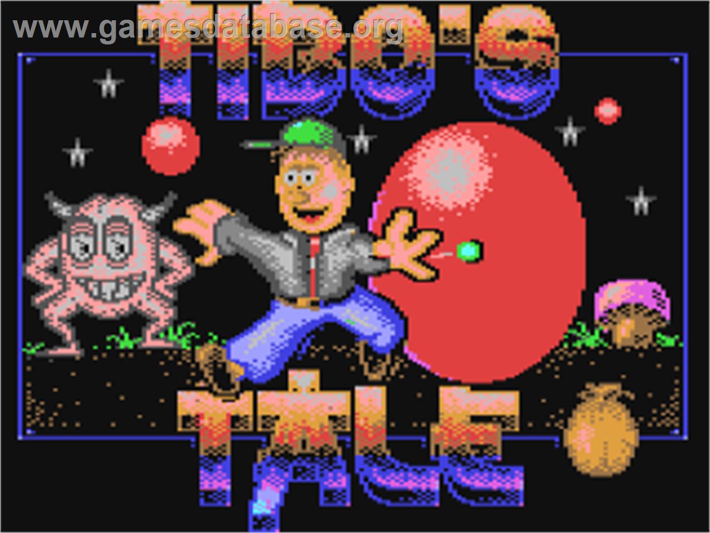 Tibo's Tale - Commodore 64 - Artwork - Title Screen