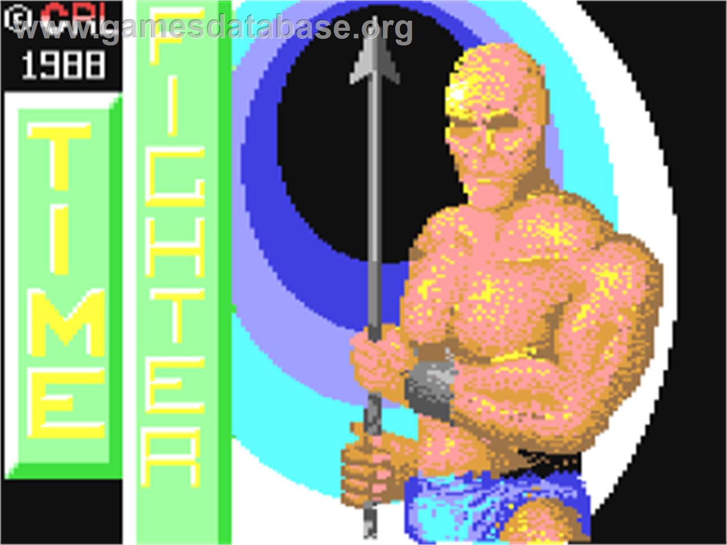 Time Fighter - Commodore 64 - Artwork - Title Screen