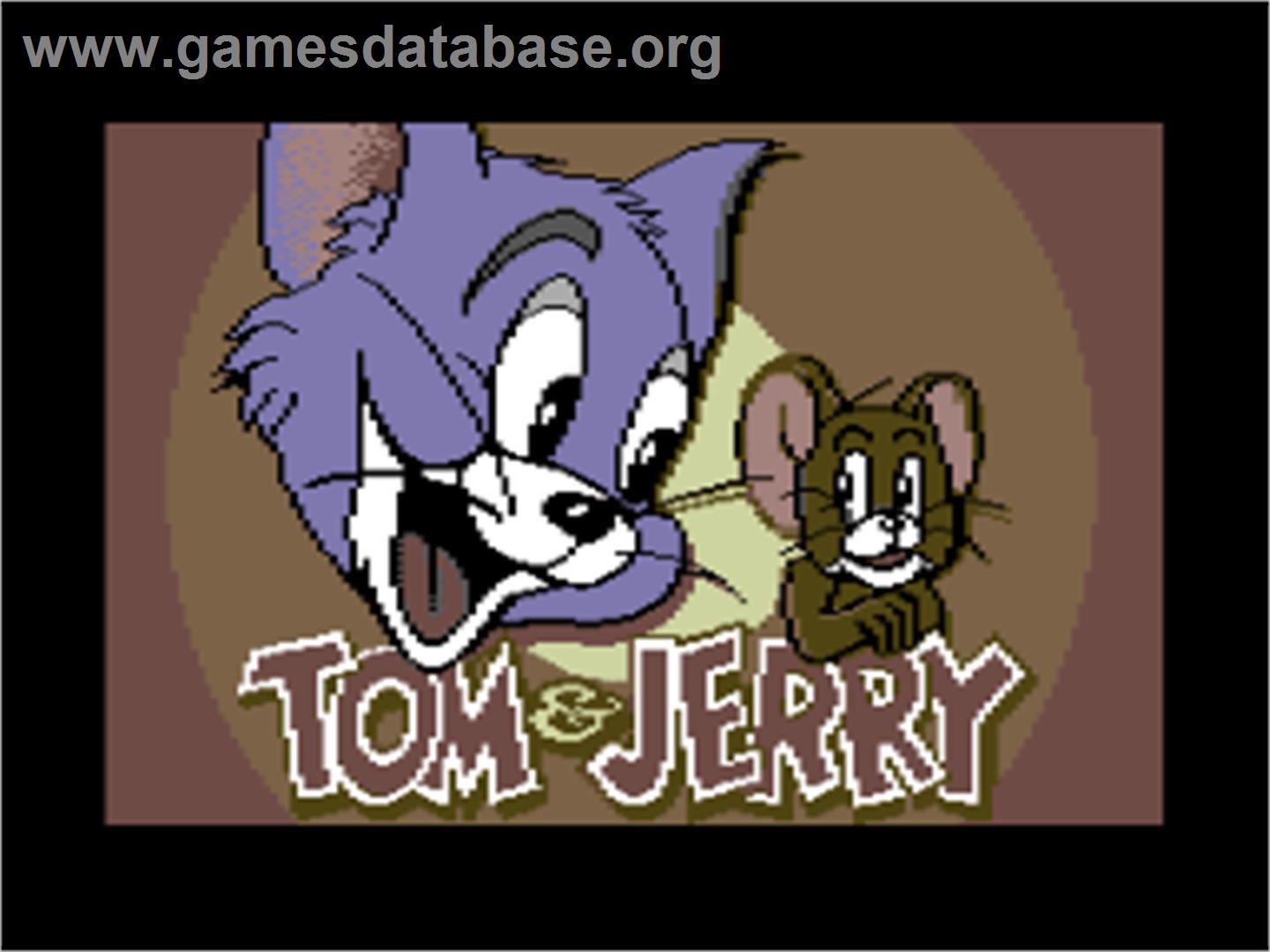 Tom And Jerry - Commodore 64 - Artwork - Title Screen