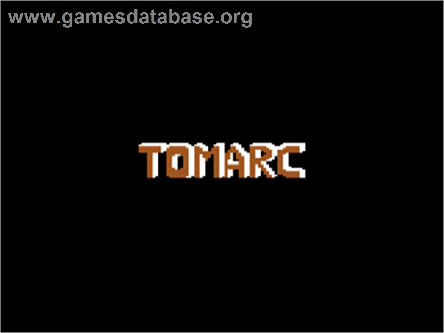 Tomarc the Barbarian - Commodore 64 - Artwork - Title Screen