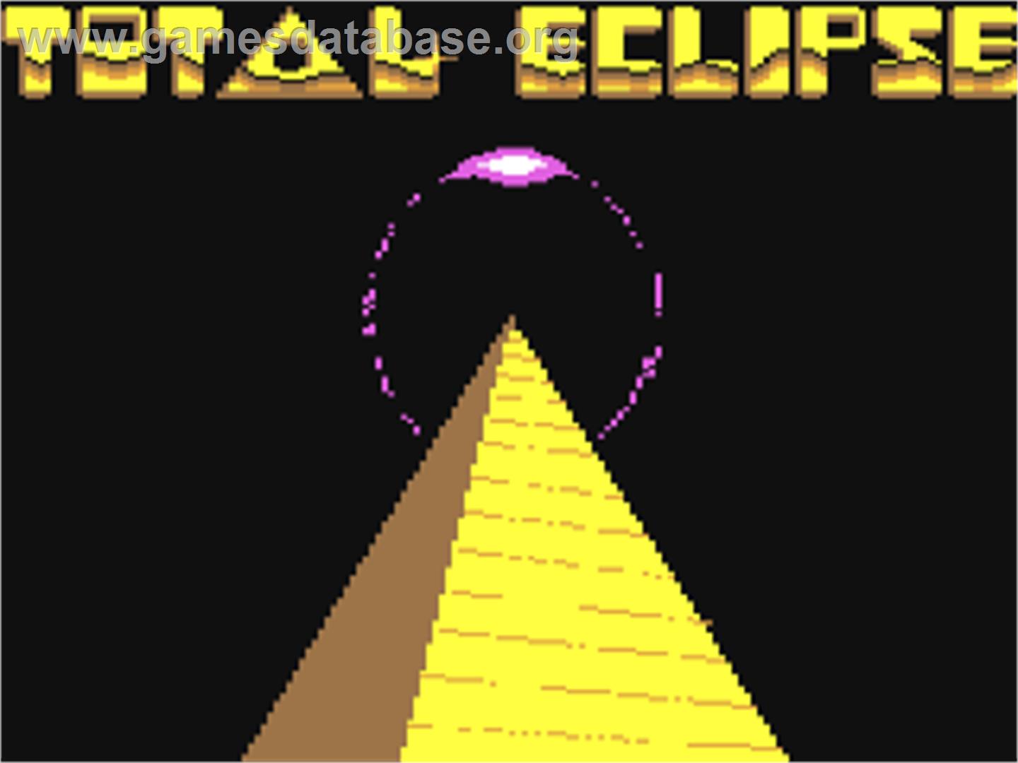 Total Eclipse - Commodore 64 - Artwork - Title Screen