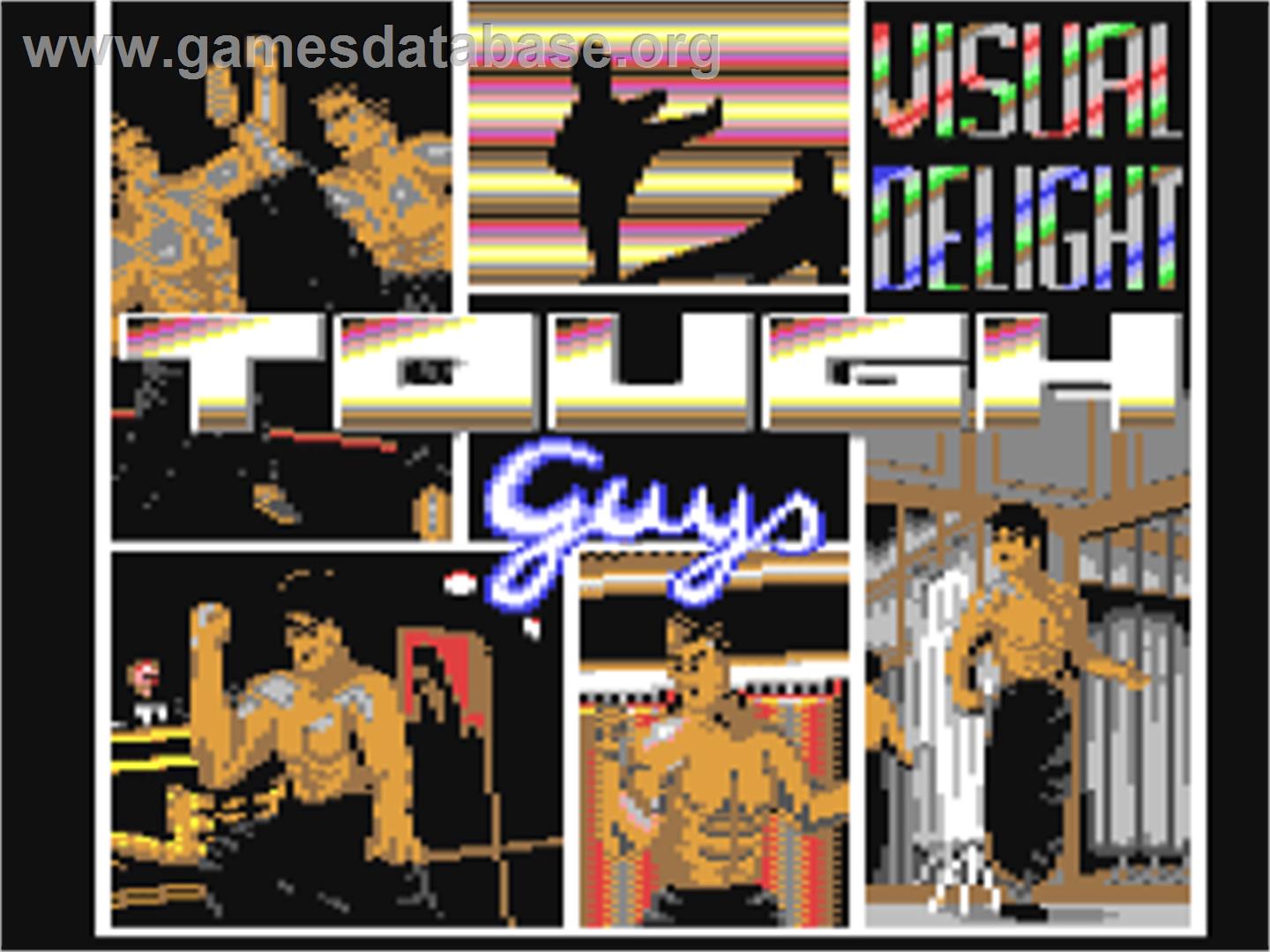 Tough Guys - Commodore 64 - Artwork - Title Screen