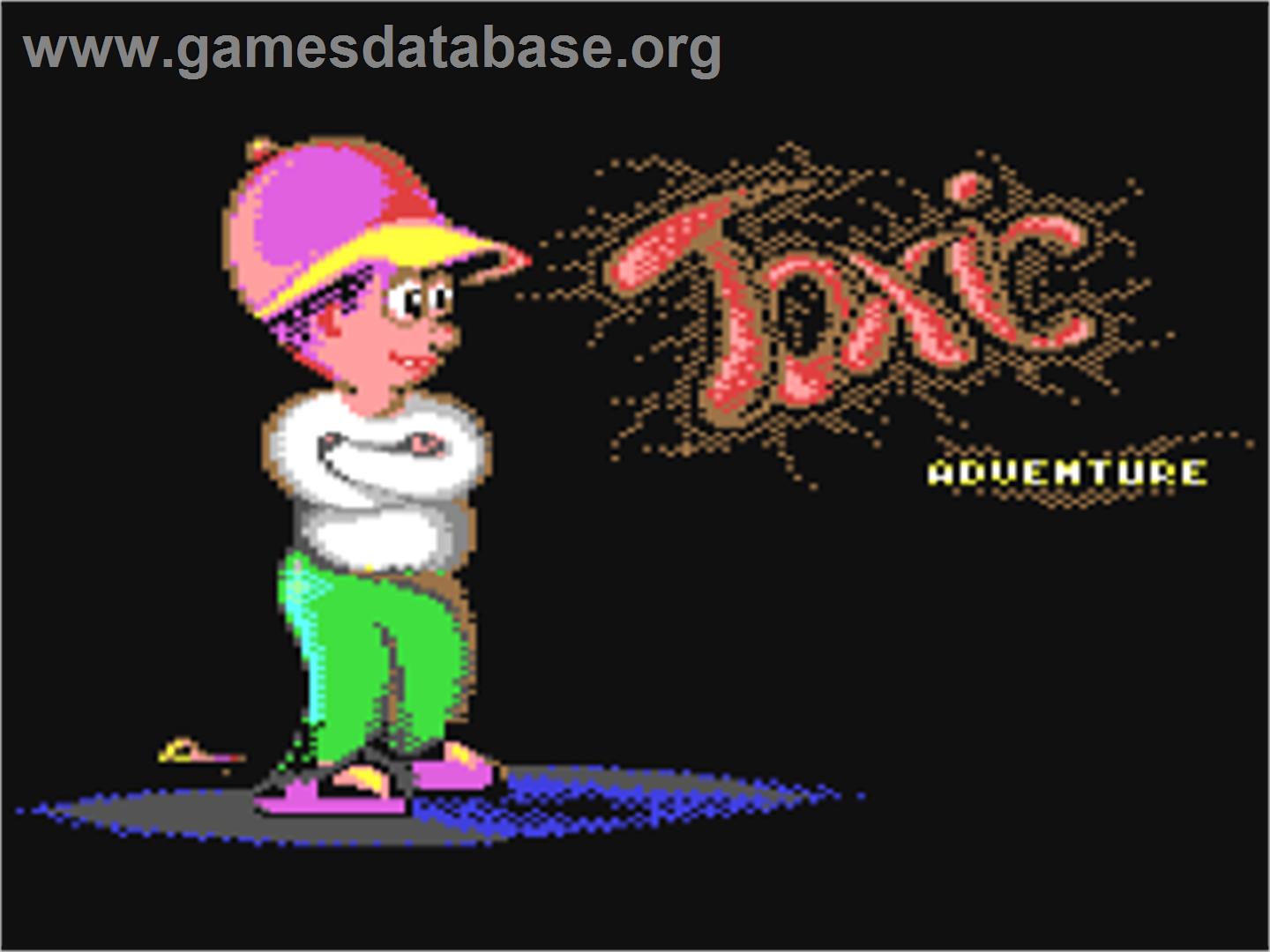 Toxic - Commodore 64 - Artwork - Title Screen