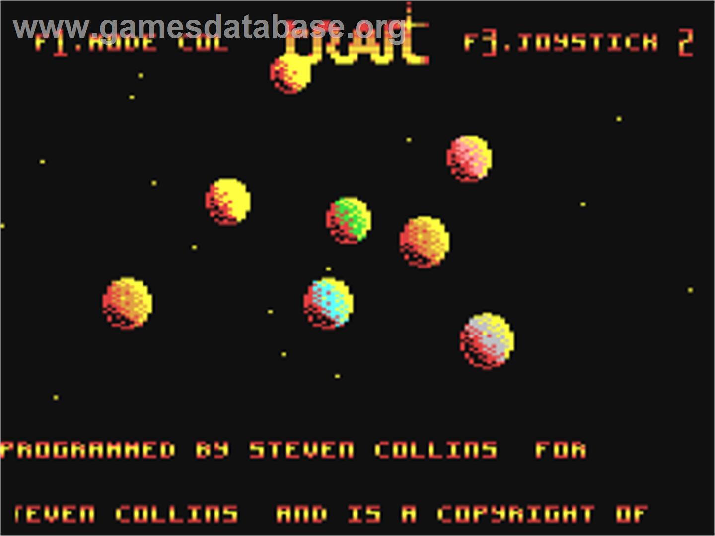 Tran - Commodore 64 - Artwork - Title Screen