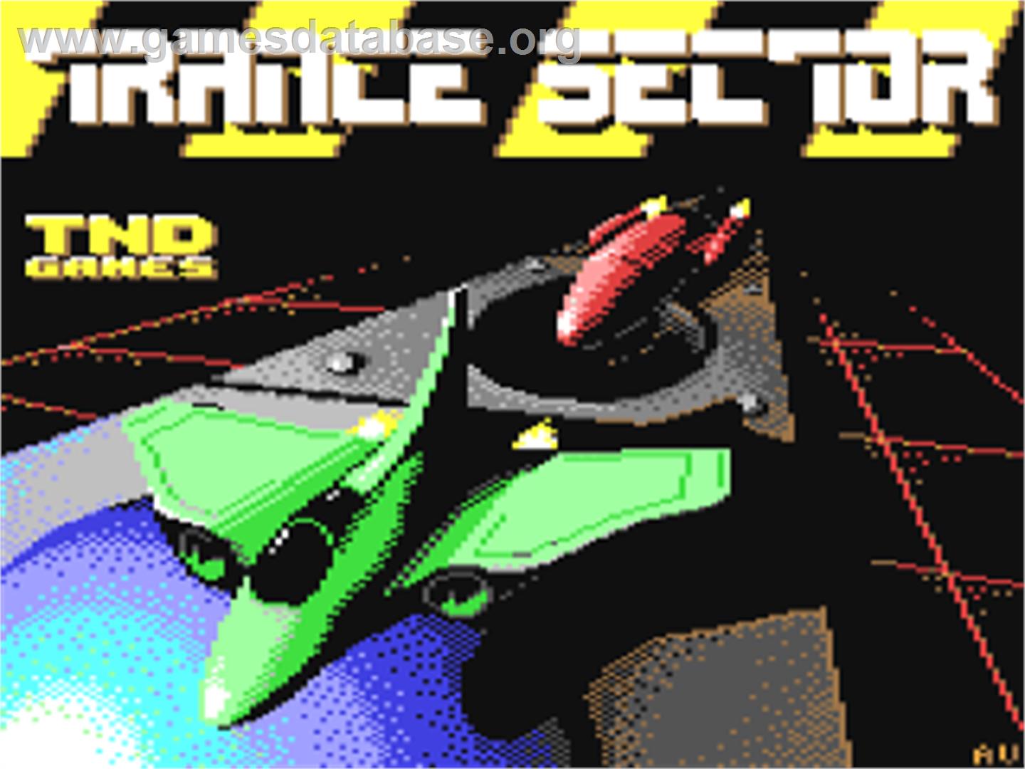 Trance Sector - Commodore 64 - Artwork - Title Screen