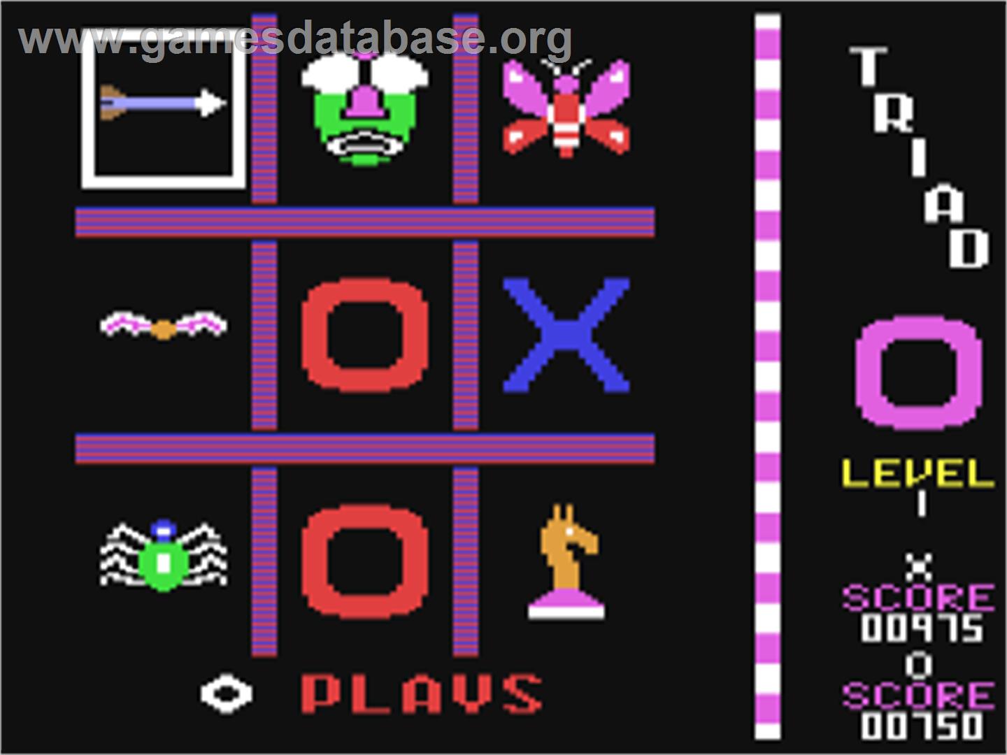 Triad - Commodore 64 - Artwork - Title Screen