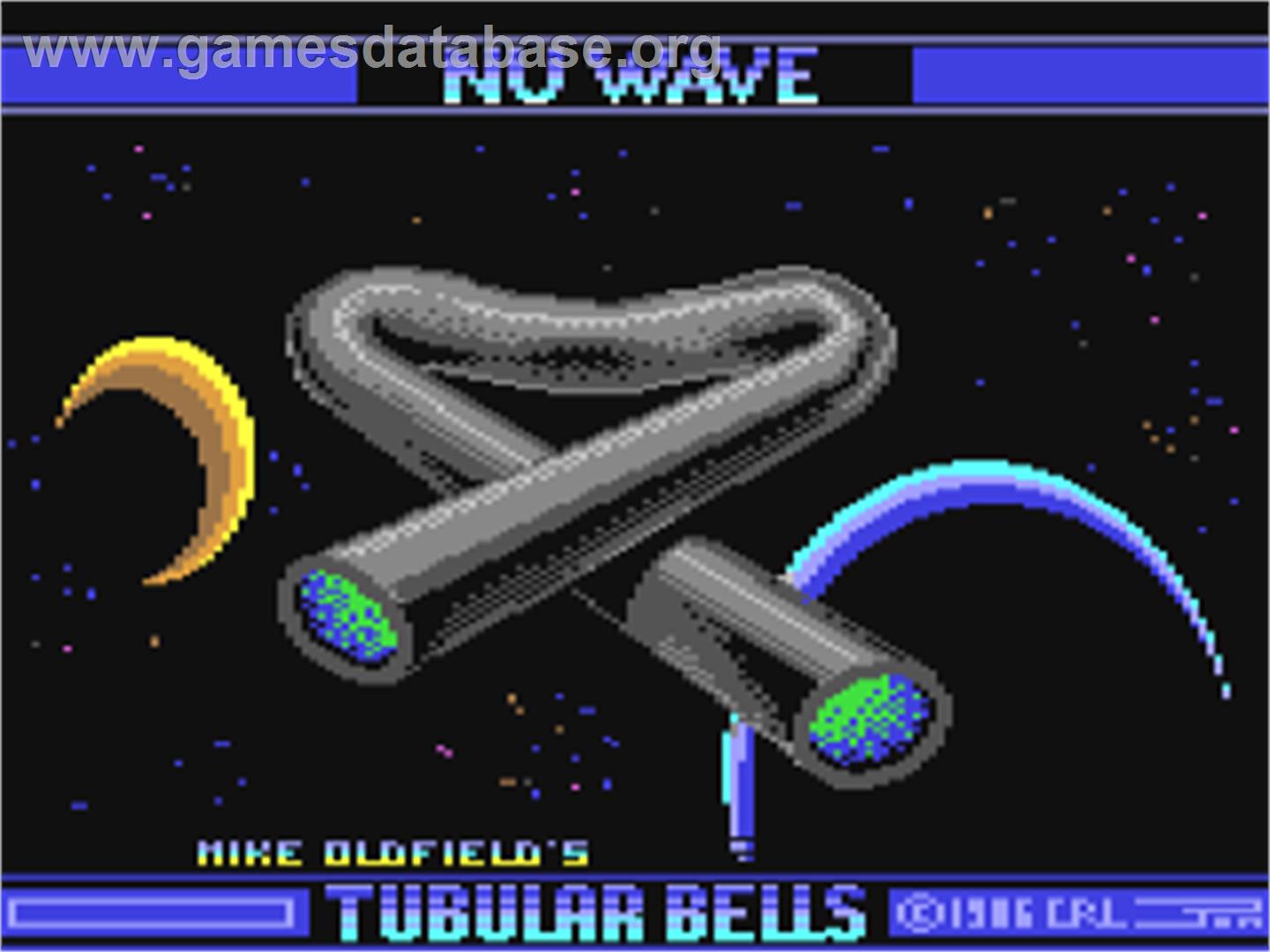 Tubular Bells - Commodore 64 - Artwork - Title Screen