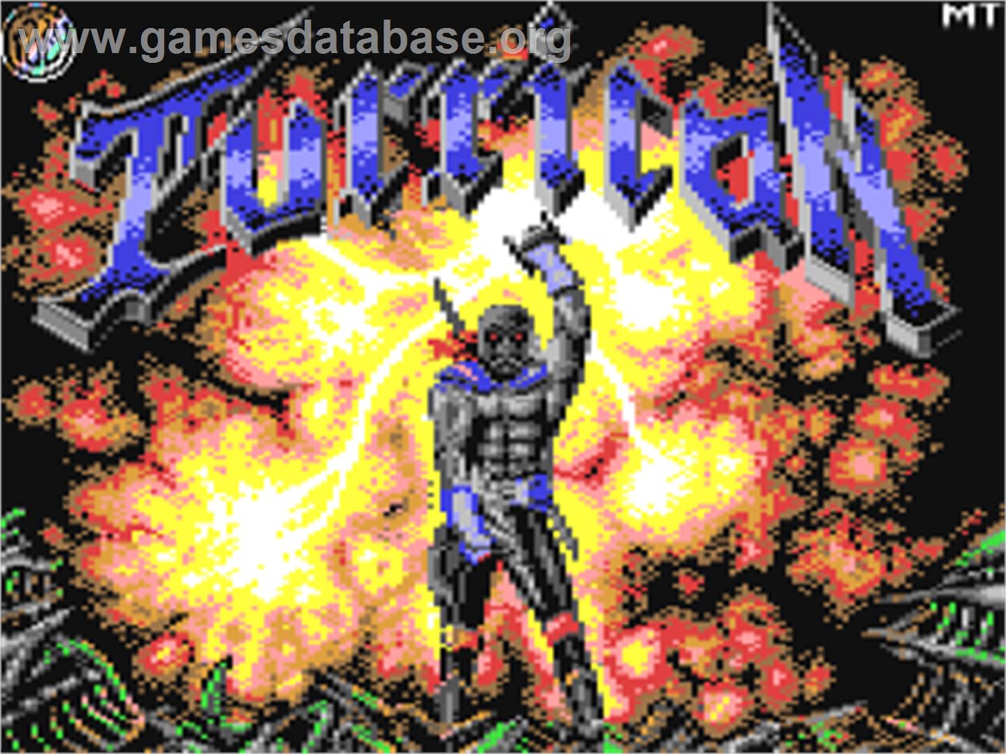 Turrican - Commodore 64 - Artwork - Title Screen