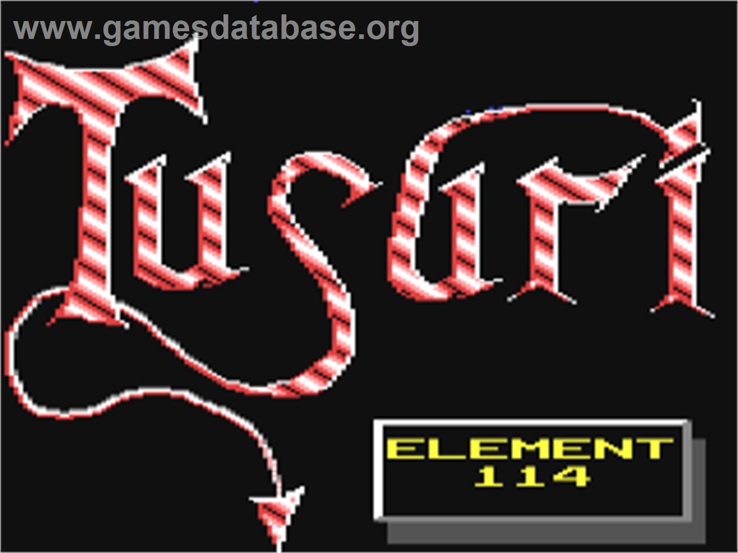 Tusari - Commodore 64 - Artwork - Title Screen