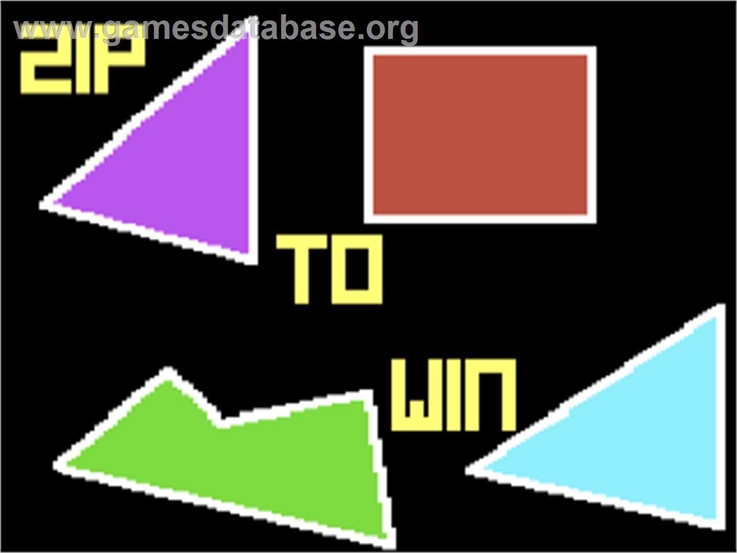 Two-to-one - Commodore 64 - Artwork - Title Screen
