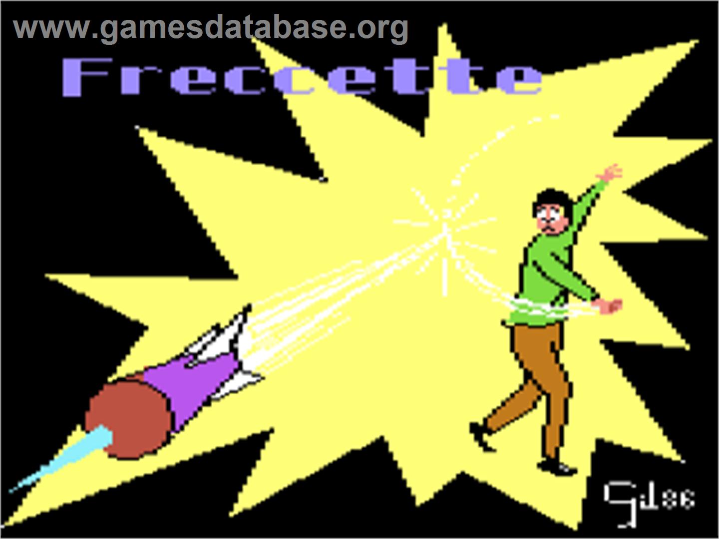 Video Darts - Commodore 64 - Artwork - Title Screen