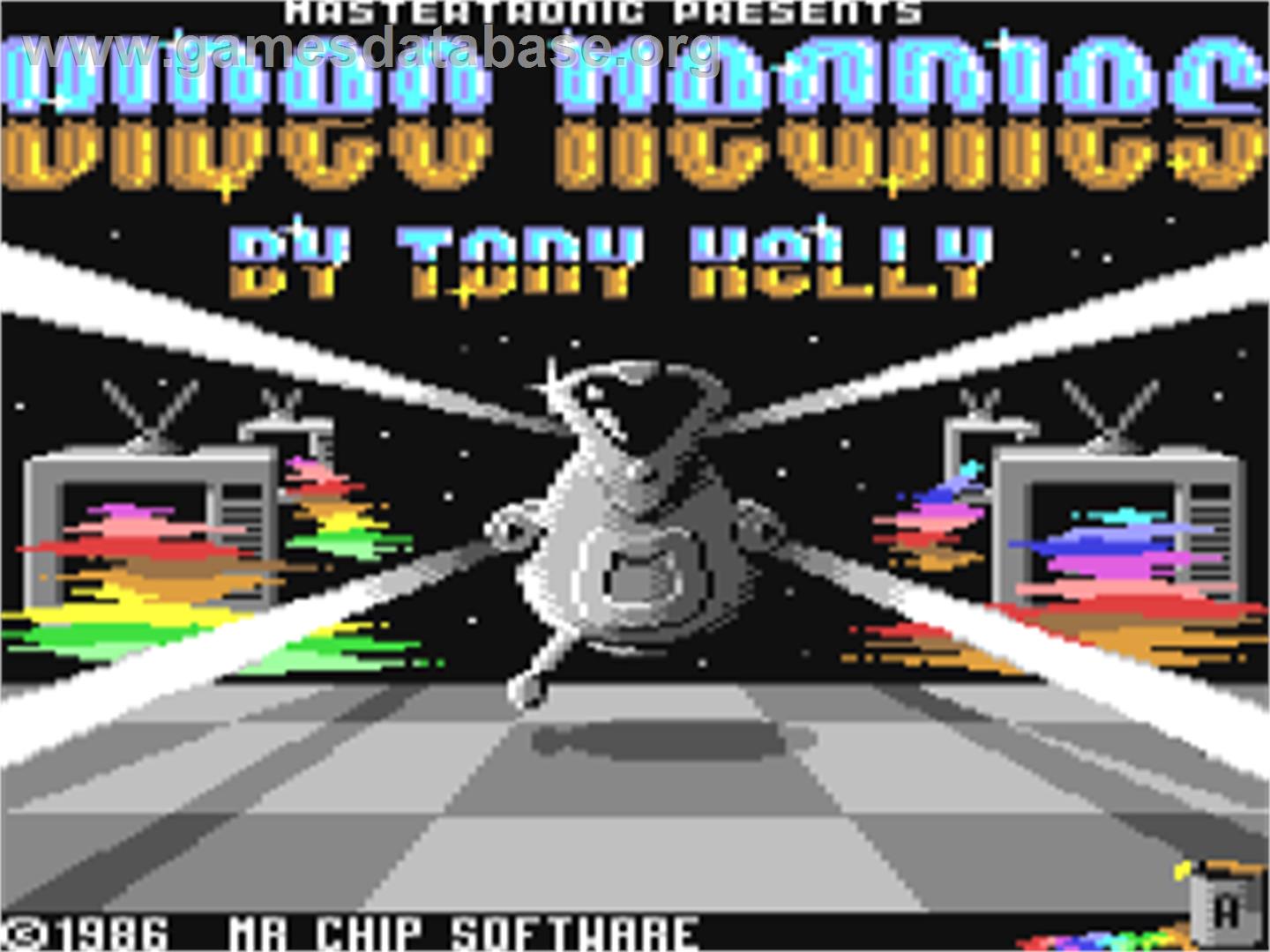 Video Meanies - Commodore 64 - Artwork - Title Screen