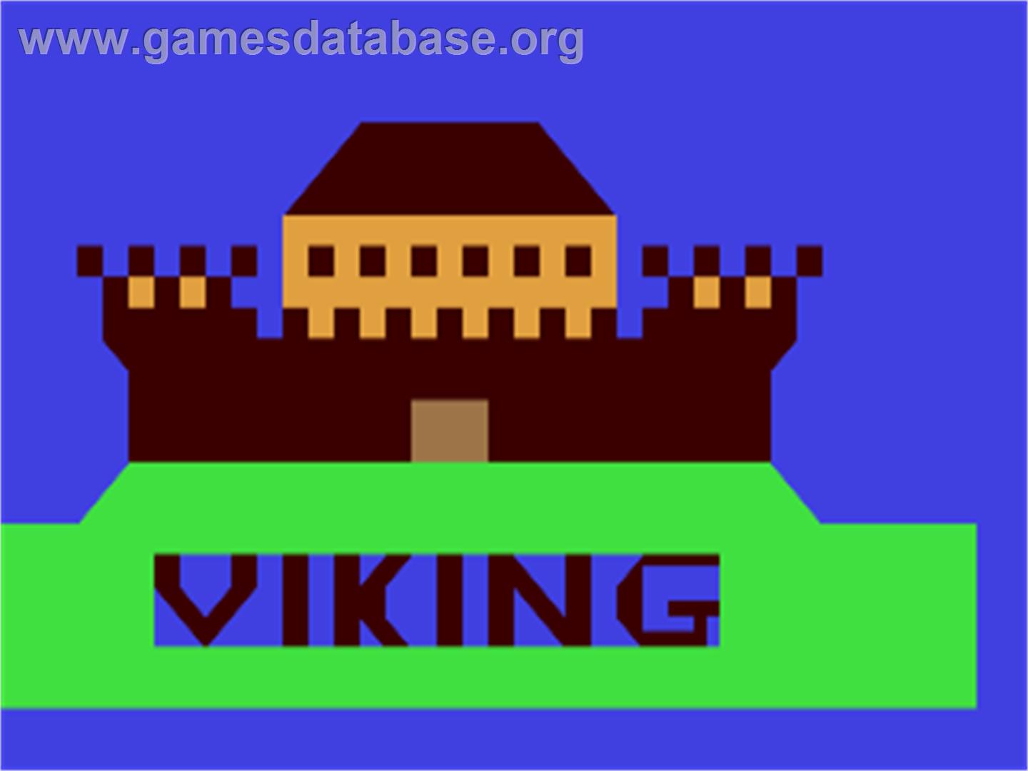 Viking - Commodore 64 - Artwork - Title Screen