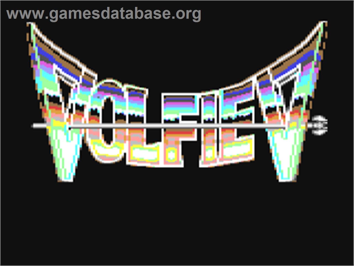 Volfied - Commodore 64 - Artwork - Title Screen