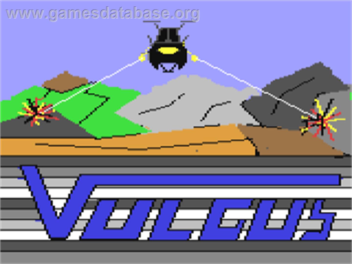Vulgus - Commodore 64 - Artwork - Title Screen