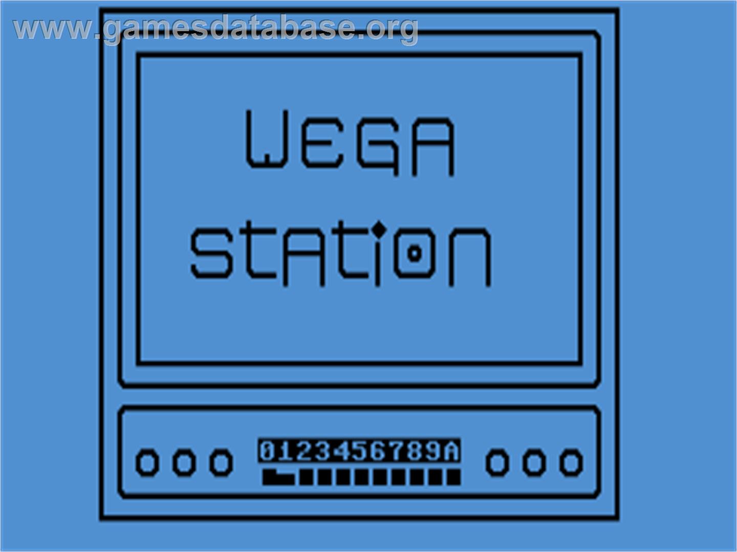 Wega Station - Commodore 64 - Artwork - Title Screen