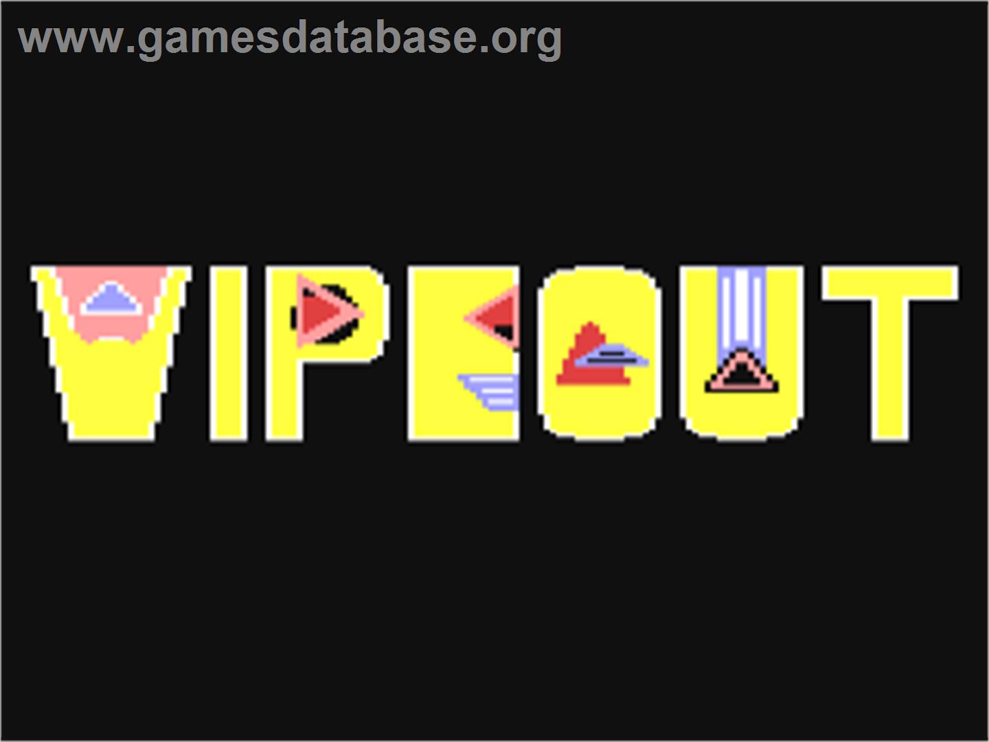 Wipeout - Commodore 64 - Artwork - Title Screen