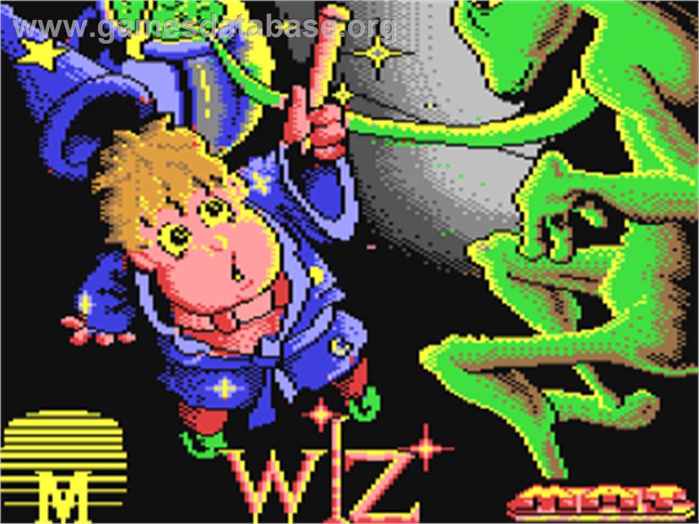 Wiz - Commodore 64 - Artwork - Title Screen