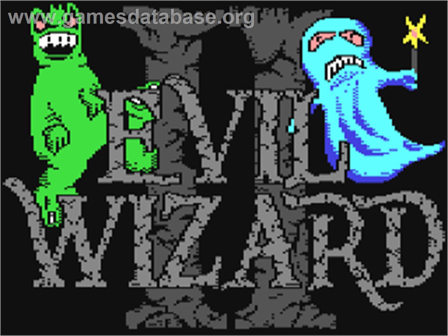 Wizard 2 - Commodore 64 - Artwork - Title Screen