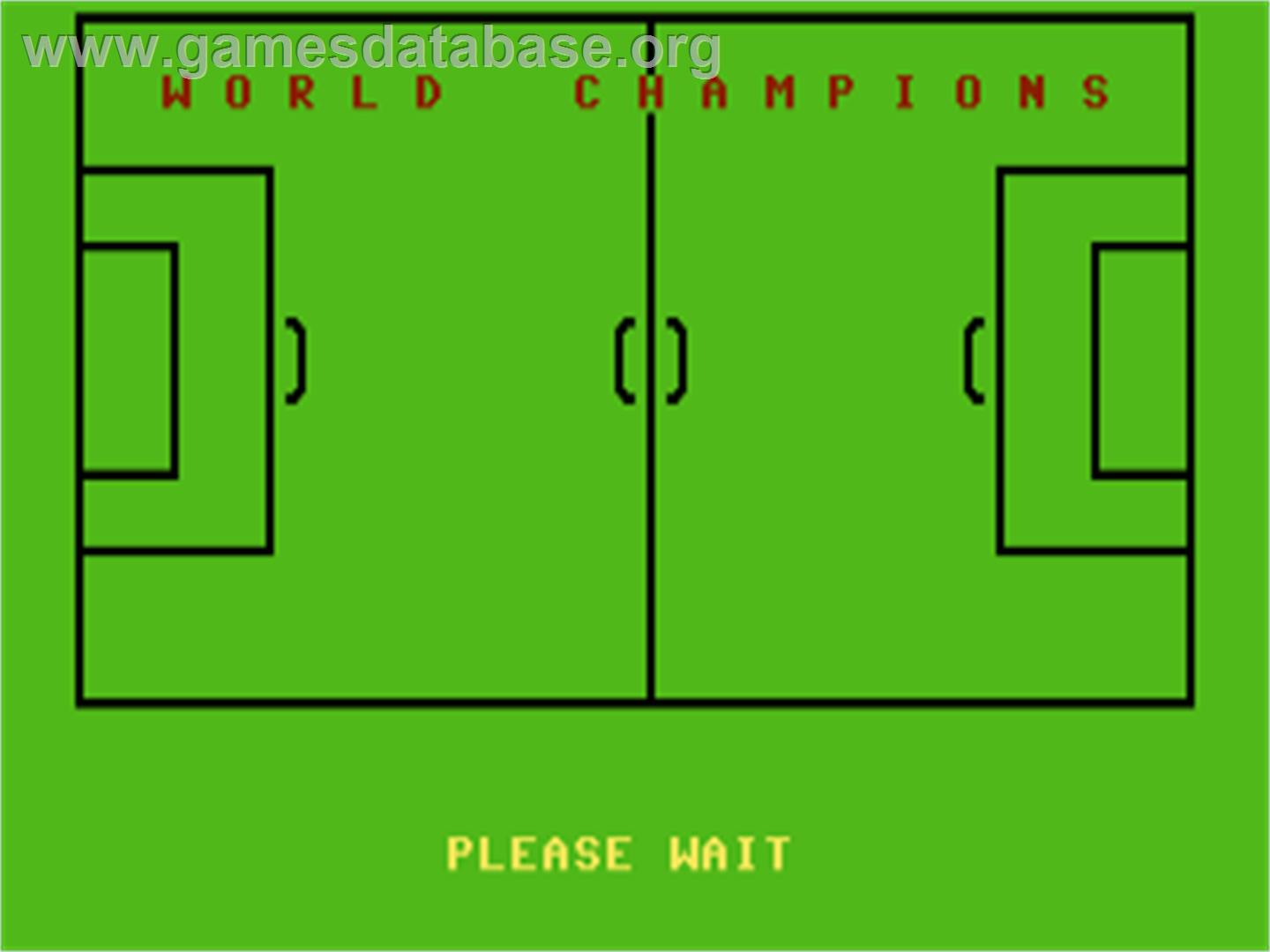 World Champions - Commodore 64 - Artwork - Title Screen