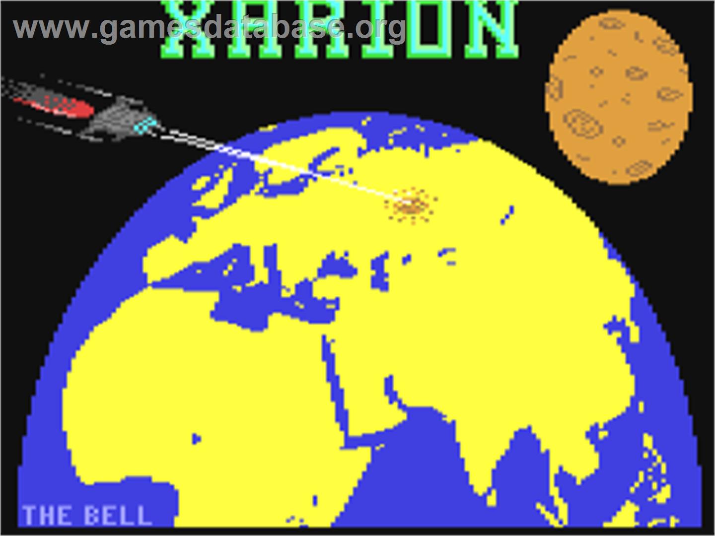 Xarion - Commodore 64 - Artwork - Title Screen