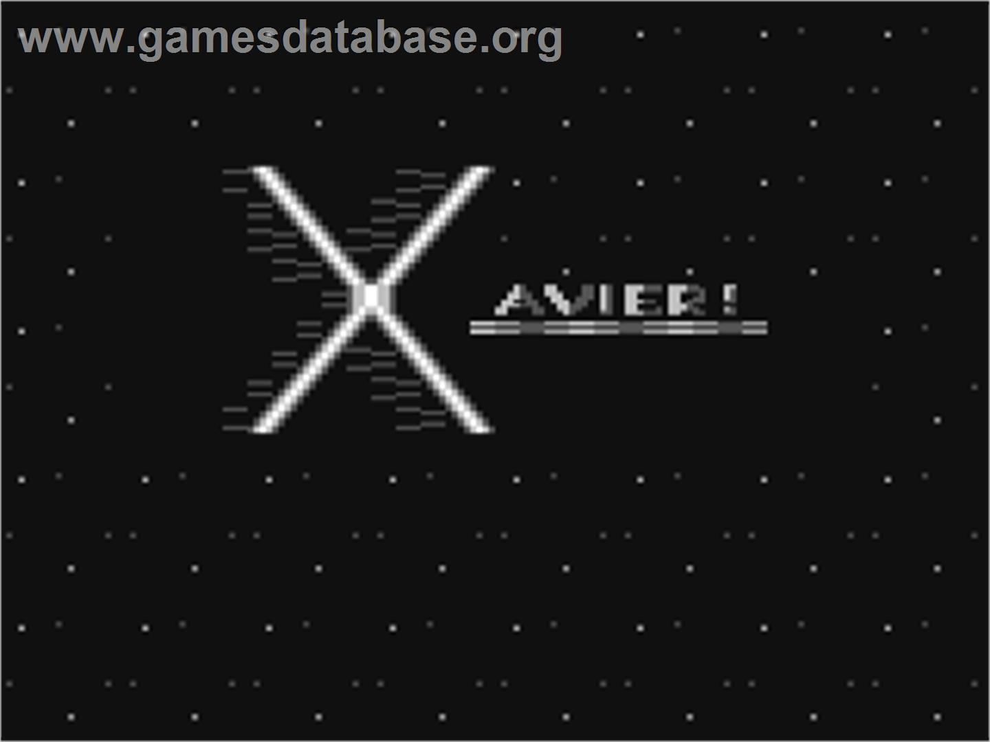 Xavier - Commodore 64 - Artwork - Title Screen