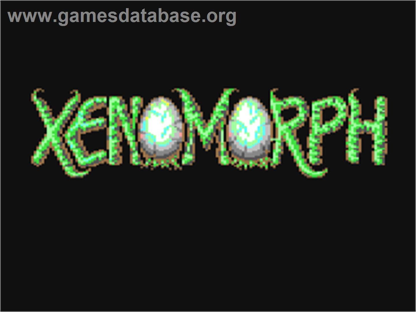 Xenomorph - Commodore 64 - Artwork - Title Screen