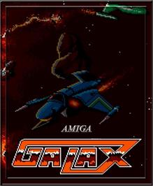 Box cover for 3d Galax on the Commodore Amiga.