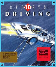 Box cover for 4d Sports Driving on the Commodore Amiga.