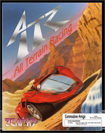 Box cover for ATR: All Terrain Racing on the Commodore Amiga.