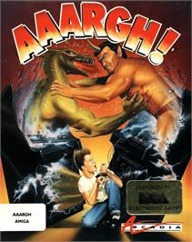 Box cover for Aaargh! on the Commodore Amiga.