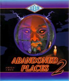 Box cover for Abandoned Places 2 on the Commodore Amiga.