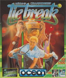 Box cover for Adidas Championship Tie-Break on the Commodore Amiga.