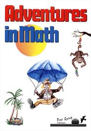 Box cover for Adventures In Math on the Commodore Amiga.