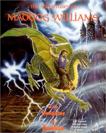 Box cover for Adventures of Maddog Williams in the Dungeons of Duridian on the Commodore Amiga.
