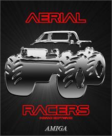 Box cover for Aerial Racers on the Commodore Amiga.