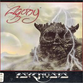 Box cover for Agony on the Commodore Amiga.