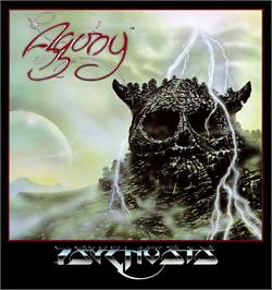 Box cover for Agony on the Commodore Amiga.