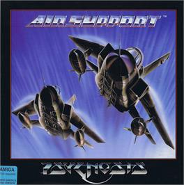 Box cover for Air Support on the Commodore Amiga.