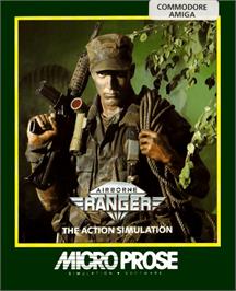 Box cover for Airborne Ranger on the Commodore Amiga.