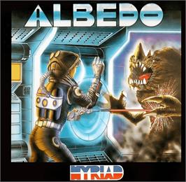 Box cover for Albedo on the Commodore Amiga.