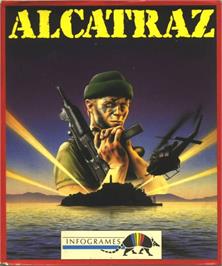 Box cover for Alcatraz on the Commodore Amiga.
