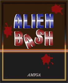 Box cover for Alien Bash on the Commodore Amiga.