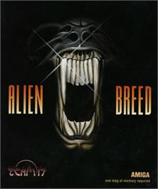 Box cover for Alien Breed on the Commodore Amiga.