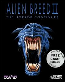 Box cover for Alien Breed 2 - The Horror Continues on the Commodore Amiga.